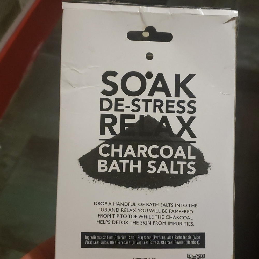 Charcoal Bath Salts